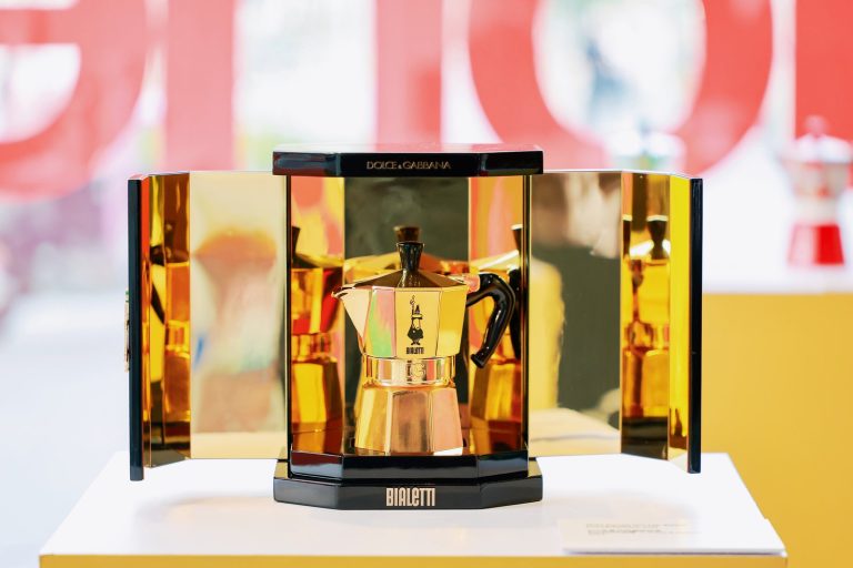 Moka Express Bialetti Oro 24K D&G